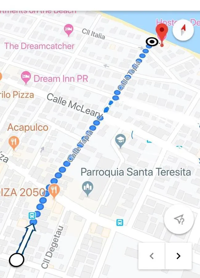 Calle Tapia Cerca Ocean Park サンジョアン